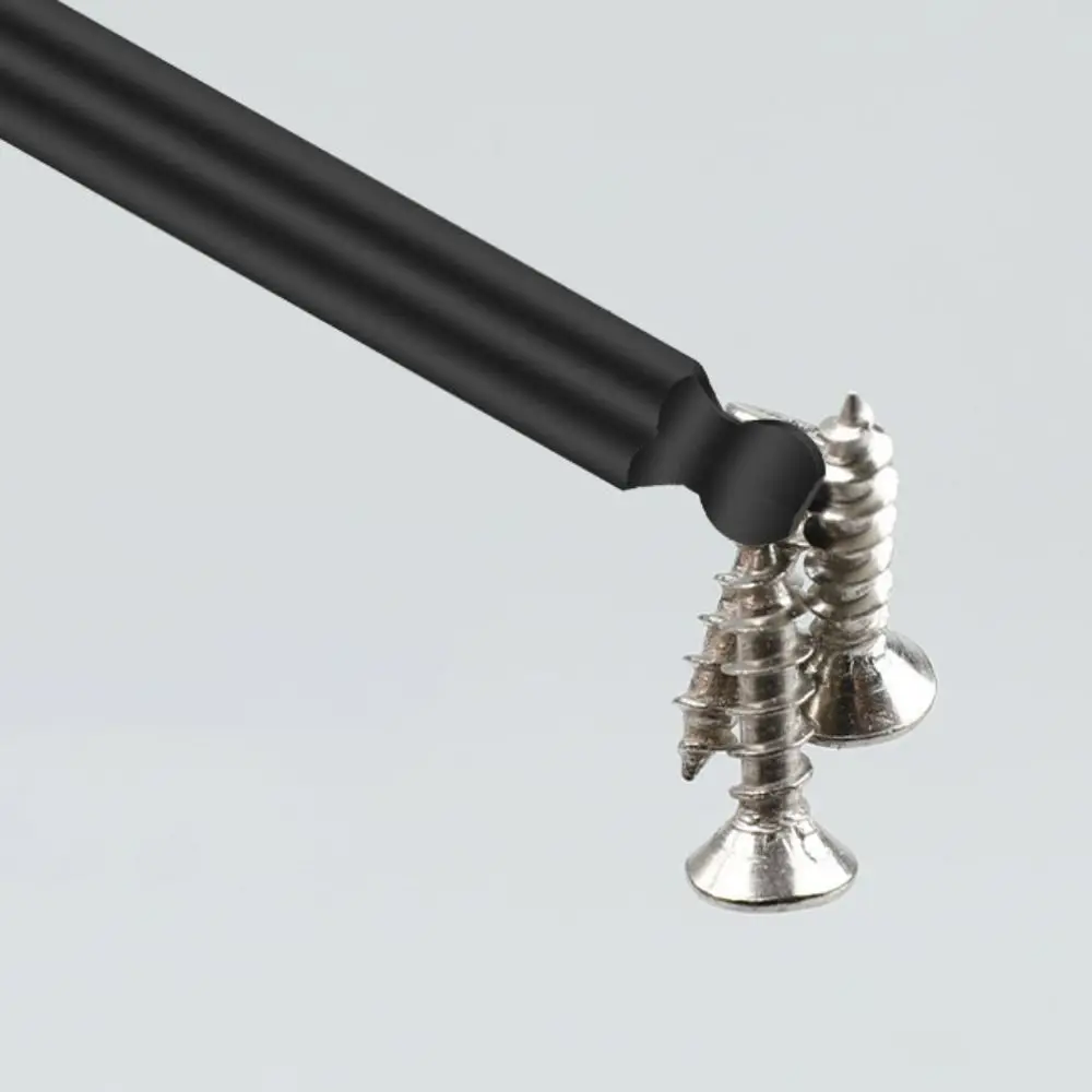 Magnetic Ball End Screwdriver Bits 100mm 1/4 Inch Hex Shank Allen Wrench Drill Bit Alloy Steel Professional Screwdriver Bit Set