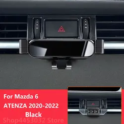 Car Mobile Phone Holder for Mazda 6 ATENZA 2022 2021 2019 Raptor Mounts Bracket GPS Stand Rotatable Support  Accessories