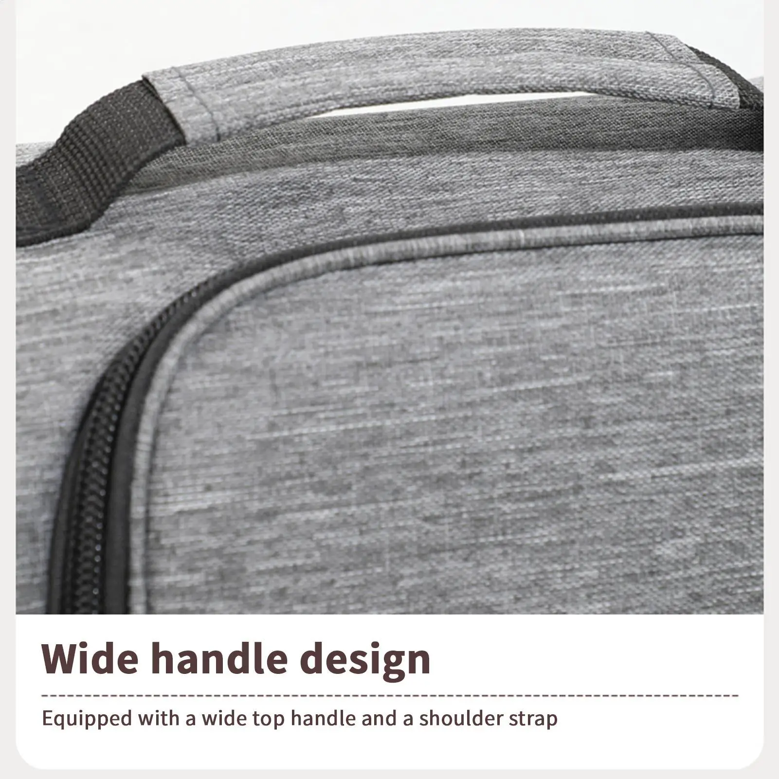 

Insulated Picnic Bag Insulated Reusable Grocery Bags Waterproof Portable Pouch Tote For Party Beverage School Outdoor Drink