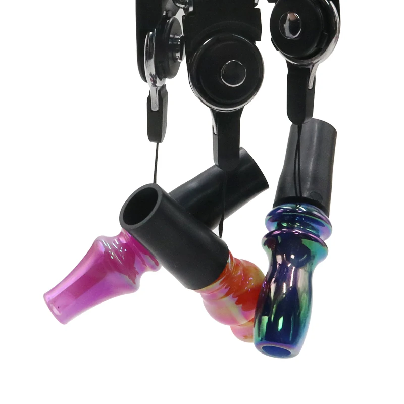 Resin Hookah Mouthpiece With Hang Rope Mouth Tips Shisha Chicha Narguile Boquillas Cachimba Tobacco Pipe Accessories