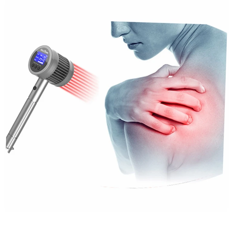 Handheld 904NM LLLT Cold  Treatment Device for Wounds Arthritis Sciatica Back Pain Relief 30W