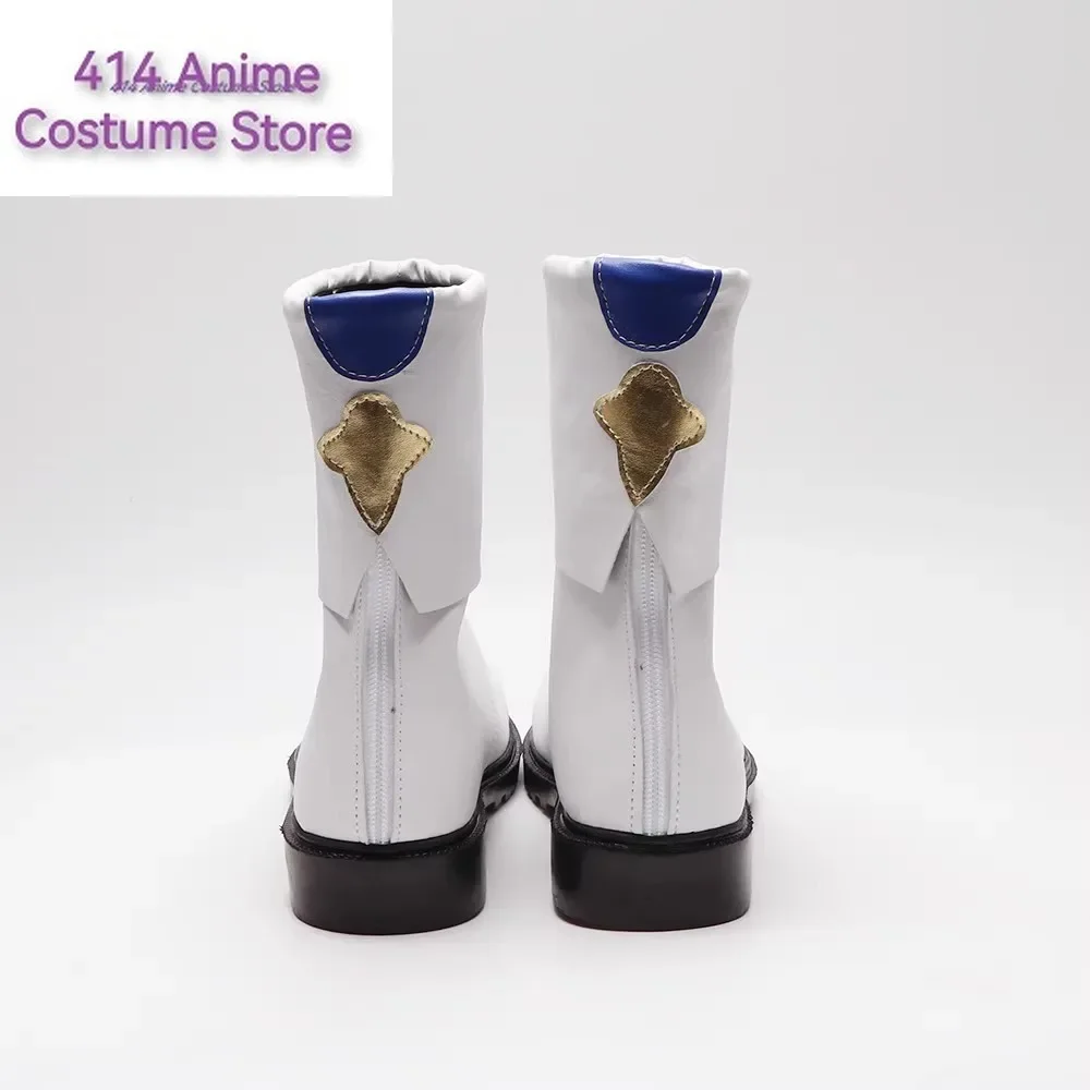 Honkai Star Rail Cosplay Game Yanqing Performance Shoes White Short Boots Swordsman Anime Carnival Set Halloween Women Girl Men