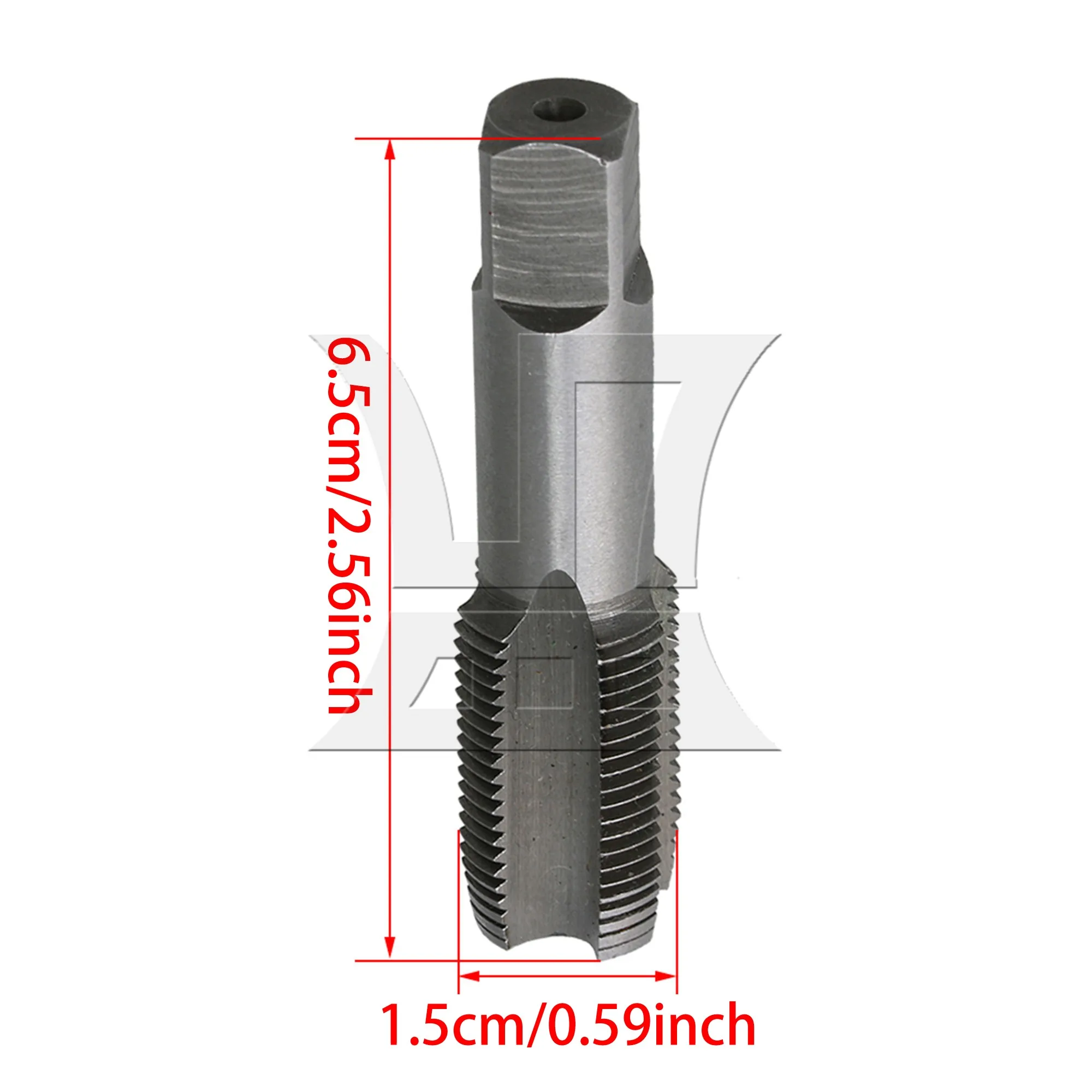 CNBTR 2 Pcs Bearing Steel Hand Tap Thread 3/8