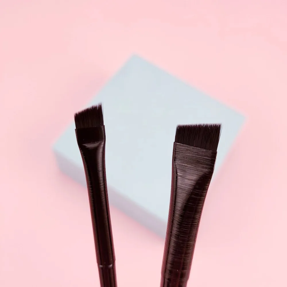 New 1 pieces/set eyebrow contour brush eyebrow eyeliner brush portable small angle eyebrow brush female makeup tool