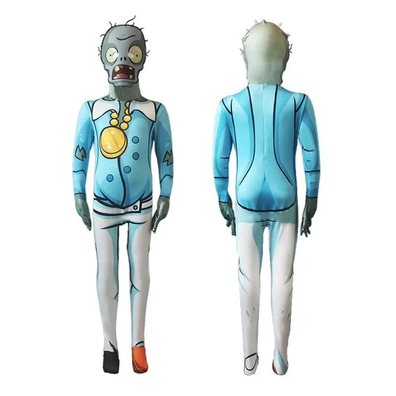 

Детский карнавальный костюм «Растения против зомби» для мальчиков — костюмы для взрослых и детей «Зомби, подсолнух и горошек» на Хэллоуин и Рождество FG