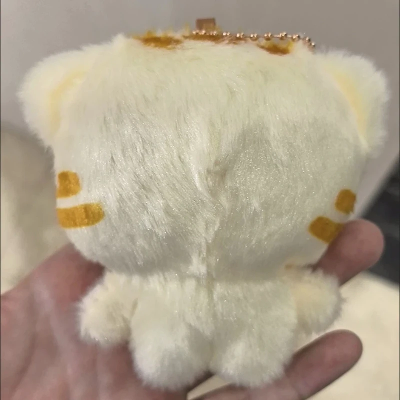 لينة ولطيفة الأصفر هريرة ألعاب من نسيج مخملي سوبر رائعتين هريرة ألعاب من نسيج مخملي دمية قلادة ظهره ملحق قلادة المفاتيح هدية