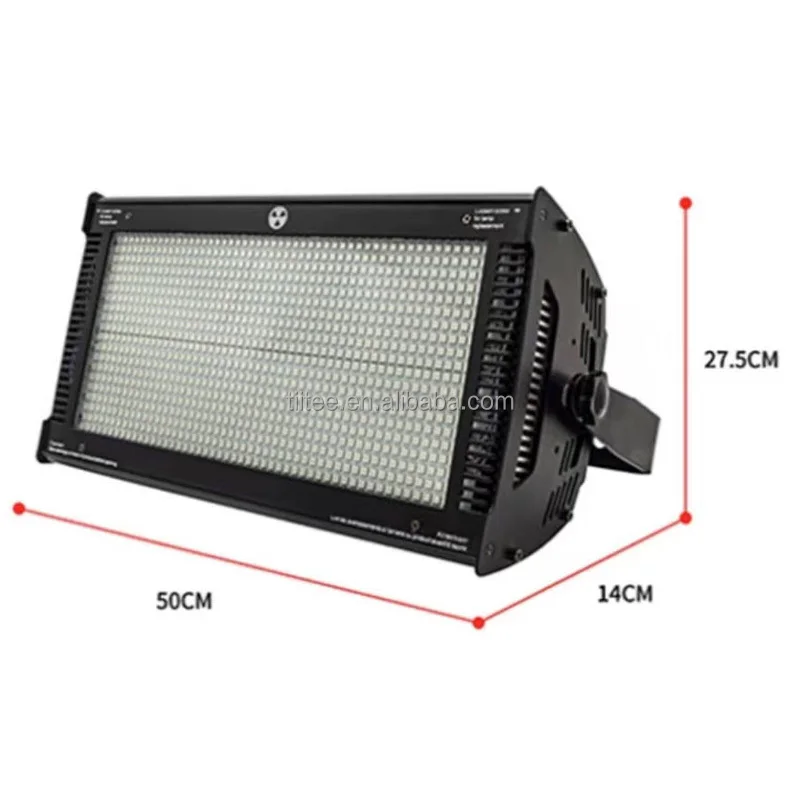 

Tiitee 1000W RGBW LED Matrix Strobe Light with DMX512 Control IP33 Rating for Stage & DJ Use
