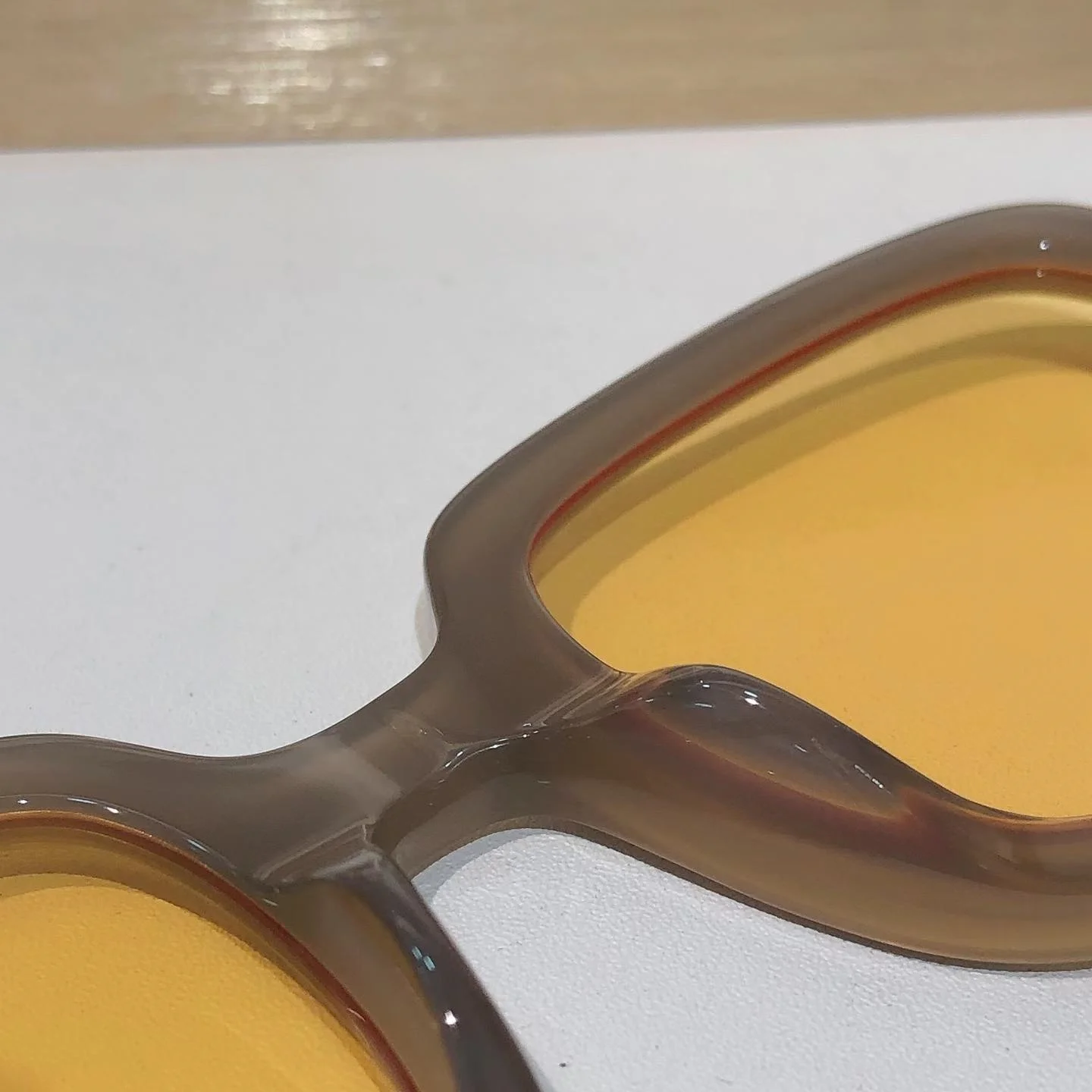 Designer Style Trend Fashion Sunglasses Premium Acetate Rectangle Frame Circular Temple UV400 High Quality Unisex Outdoor Shades