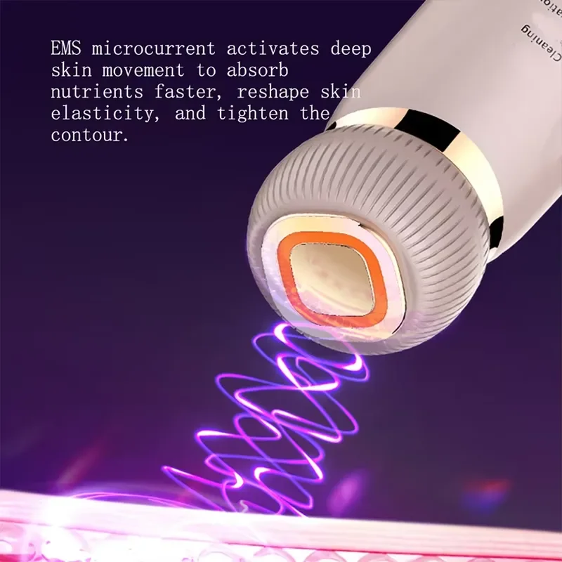 2025 New Hot Selling Standing Instrument Home Ems Facial Lift Massager for Firming with US Plug