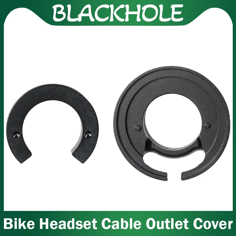 Bike Cable Outlet Headset Cover Use For 52mm to 52mm Diameter Frame Head Tube MTB Road Bike Frame Brake Line Outlet Hole Cover