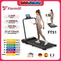 Formill FT51 2 in 1 Treadmill,Max Speed 1-10km/h Electric Treadmill,Installation Free,Treadmill Running Jogging Machine for Home
