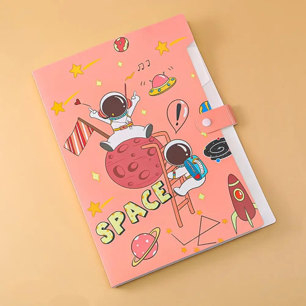 Classification Portable Student A4 Paper Sorting Storage Folder Office Accessories