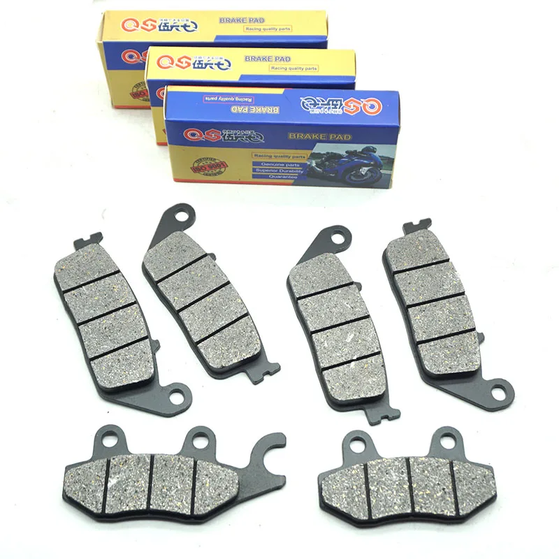 Pastillas de freno delanteras y traseras para motocicleta, para CAGIVA Gran Canyon 1999 2000 Navigator 1000 2000-2005