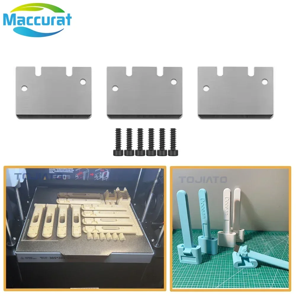 

1/3/5pcs Bambu Lab Original 3D Printer Hot Bed Scraper Blade X1/P1 A1 Series Universal