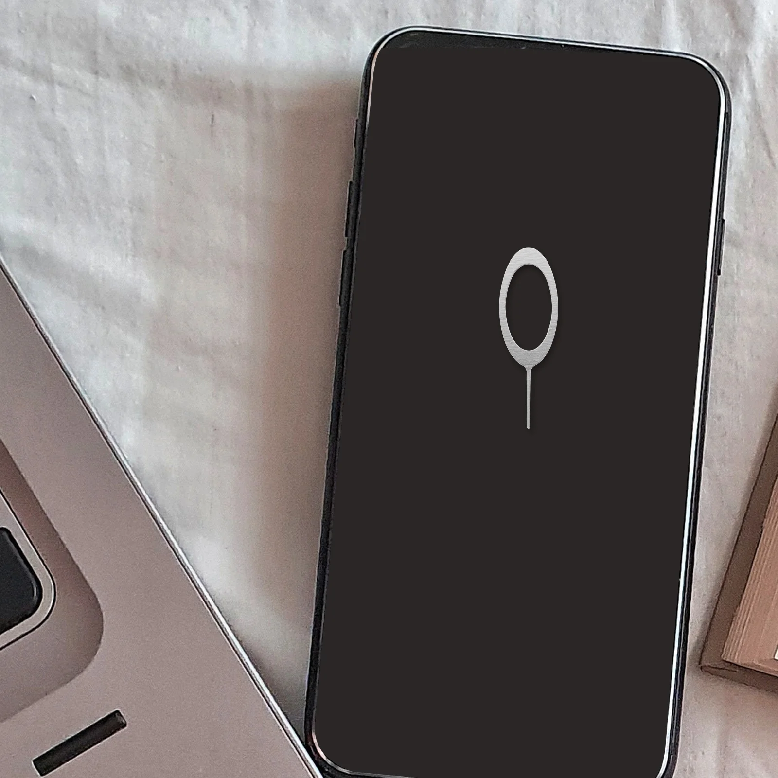 100pcs Universal SIM Card Ejector Pin Reliable SIM Tray Removal Tool Small and Card Needle for Mobile Phones Conven