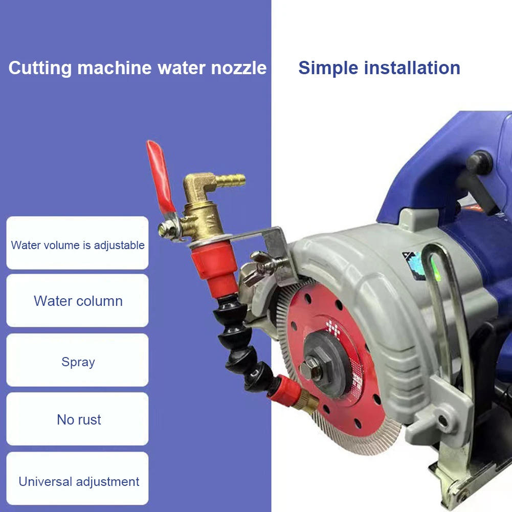 

Universal Tile Cutting Machine Dustproof Angle Grinder Cutting Machine Precision Wet Cutting Dust Remover for Marble Brick Tile