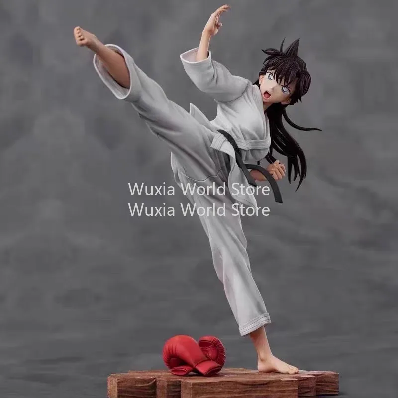 30 センチメートルレイチェル・ムーアフィギュア名探偵コナンアニメフィギュアコレクション美少女デスクトップ装飾装飾男の子への最高の贈り物