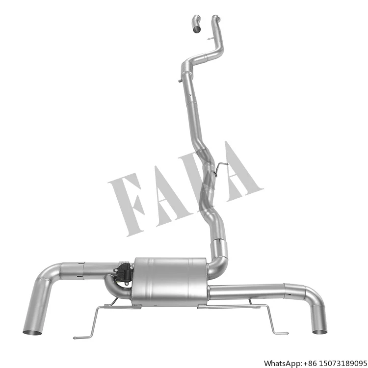 

Высокопроизводительная выхлопная система для X4 G02 2.0T 2022: задняя секция с двойным четырехканальным электронным клапаном