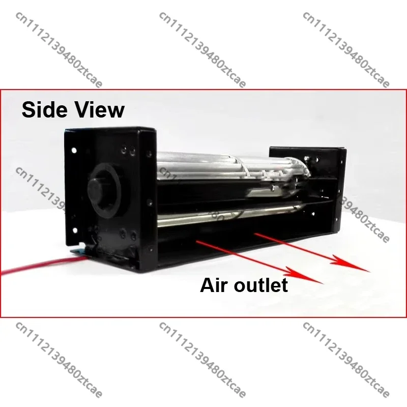 220V Brushless Cross Flow Fan 40mm Roller Air Blower Adjustable Speed Heat Dissipation Air Curtain Cooling Fan Unit
