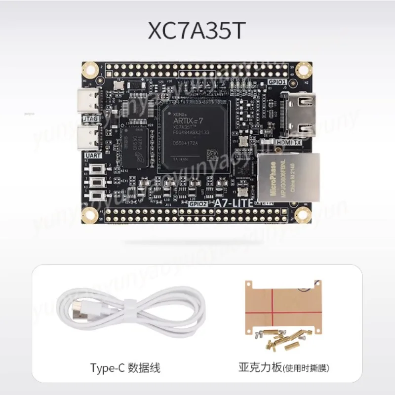 Microphase FPGA Development Board XILINX Artix7 Core Board XC7A35T 100T A7-Lite