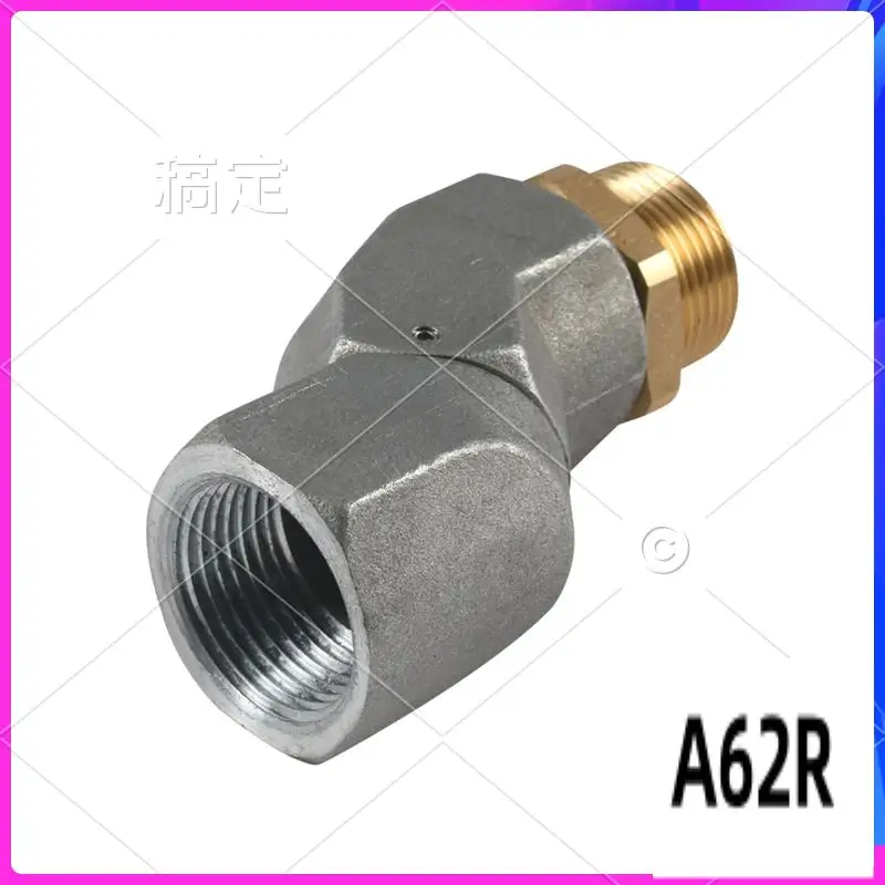 

R2-NPT Fuel Transfer Hose Swivel 360 Rotating Connector For Fuel Nozzle Multi Plane Swivel 2PCS