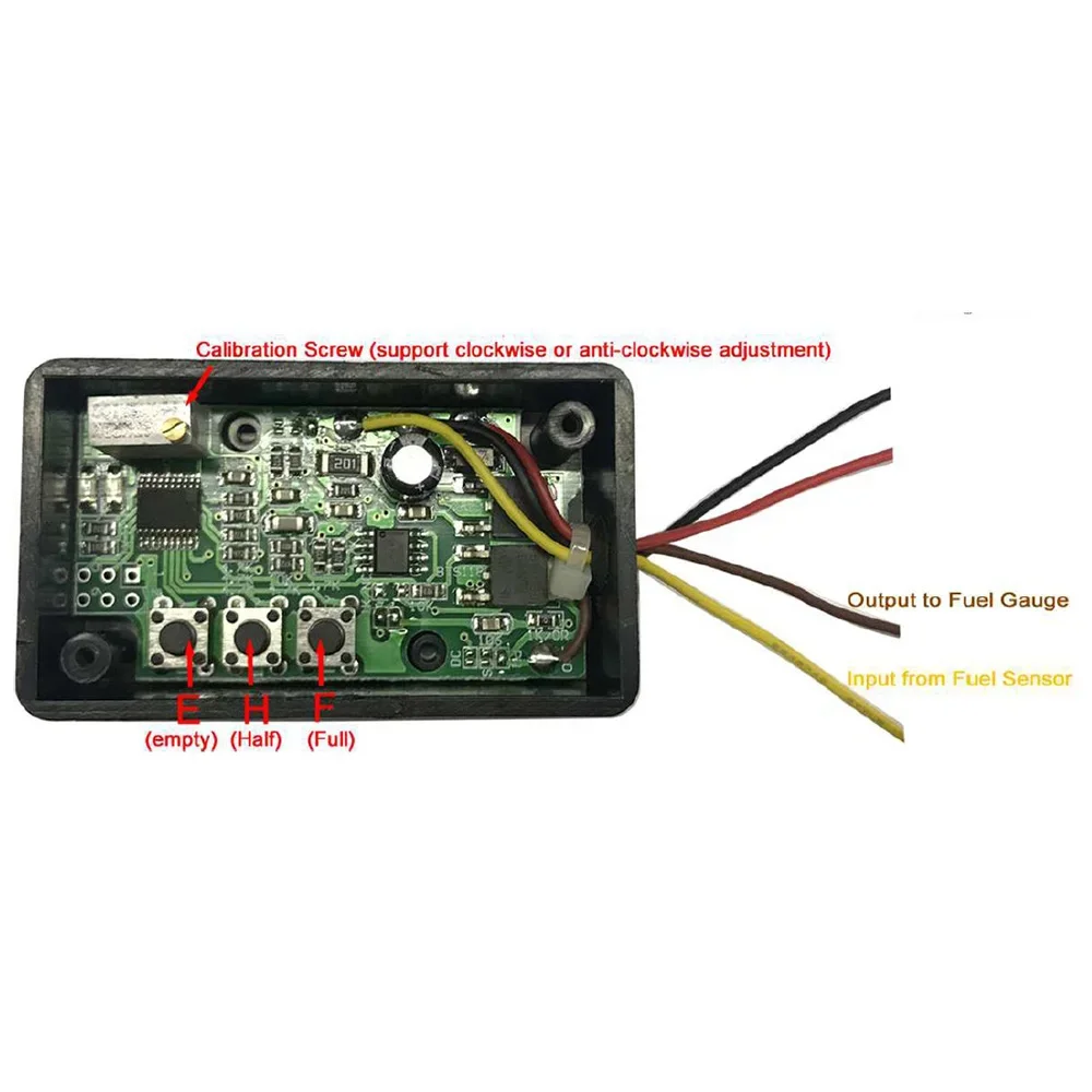 190/240Ohm Range Converter Fuel Gauge Interface Module Ohm Signal Adapter Fuel Meter Signal Converter Fuel Tank Interface