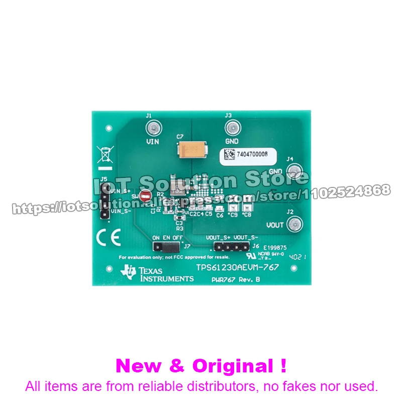 TPS61230AEVM-767 Evaluation Board for TPS61230A 6A High Efficiency Boost Converter in 2-mm × 2-mm QFN Package