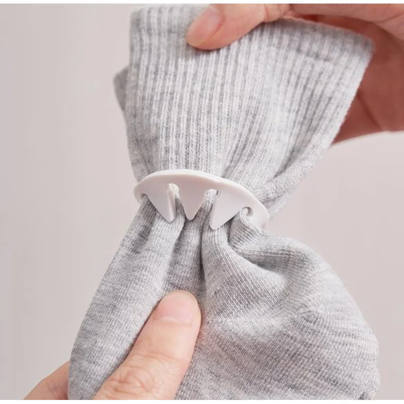 7pcs Sock Clips Sock Holder Rings For Sorting Stockings Ring Organizer Sorters Locks Clip Clothes Pegs For Home Laundry Washing