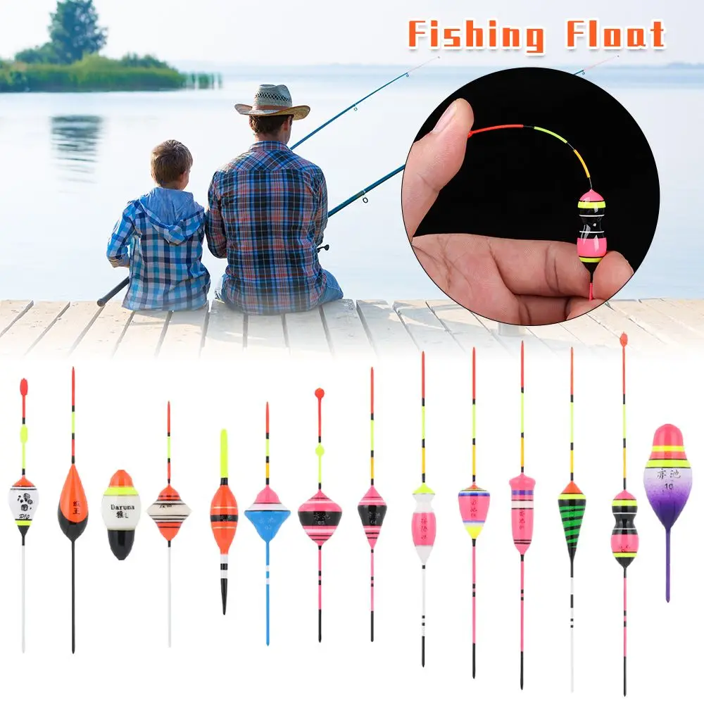 Fashion Assorted Sizes Fluctuate Floats Bobbers Indicator Ice Fishing Lure Float Light Stick Floats