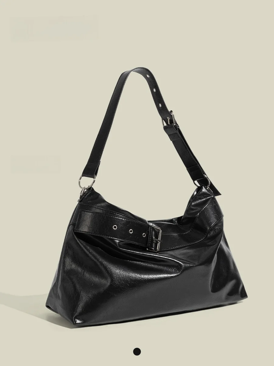 

Dutao Soft Leather Tote Bag Men's Commuter Sle Single oulder Slant Cross Large Capaci Bag for Daily Commuting