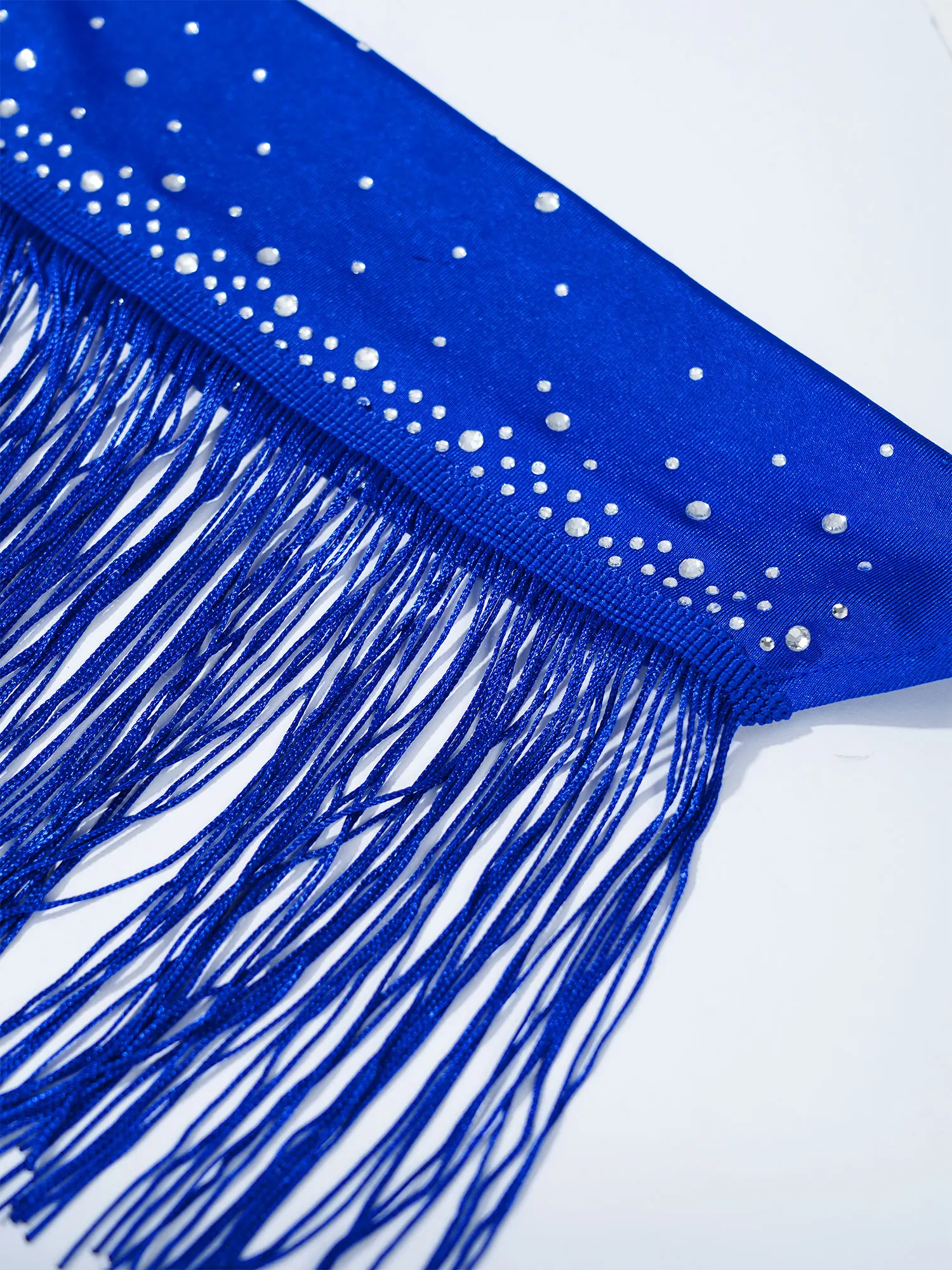 Crianças meninas jazz dança collant contornado jazz tango samba rumba traje strass mangas compridas retalhos borla collants bodysuit