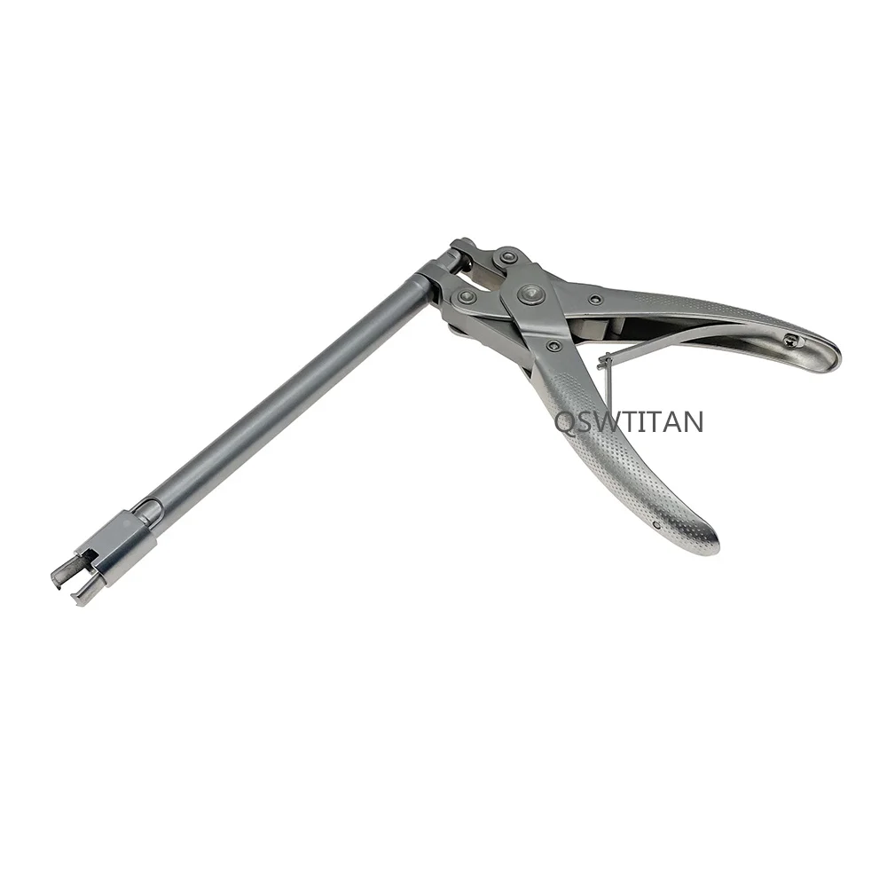 Gun-Type Nail Holding Forceps for Spinal Lumbar Vertebra Frog Type Reduction Forceps Orthopedic Instrument