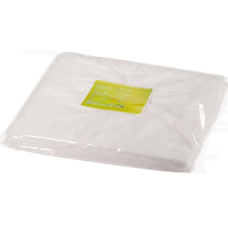 

Disposable spunlace pillow fabric non-woven fabric clean and hygienic beauty salon pillow cushion spa use 100 pieces