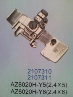 1PCS 2107310 2107311 Presser Foot for Yamato AZ8020H-Y5 AZ8020H-Y6 2.4*5 2.4*6 Industrial Sewing Machine