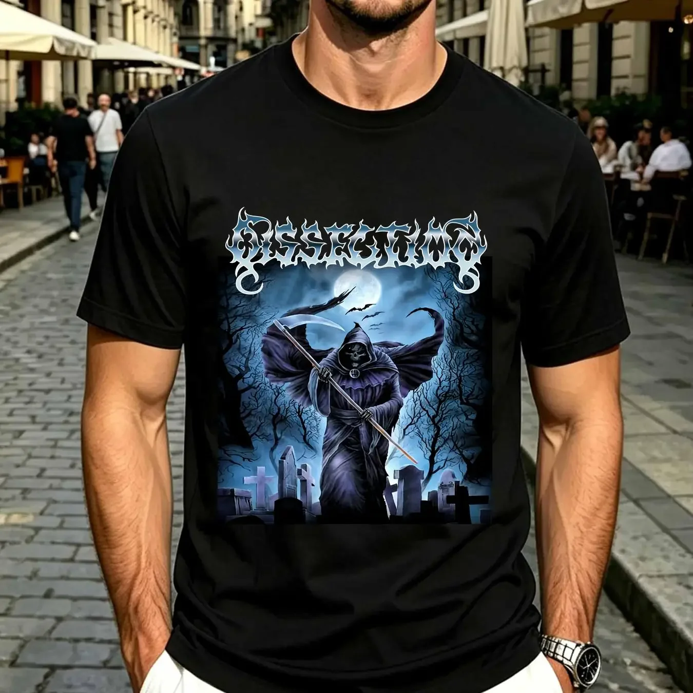washed T Shirt Dissection Where Dead Angels Lie 2003 Black Fullsize S 5XL vintage Washed fashion graphic Top For Everyday Wear