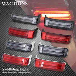 Motorcycle LED Saddlebag Run Brake Turn Signal Light Lamp For Harley Touring Road Street Electra Glide Ultra Limited FLH 2014-22