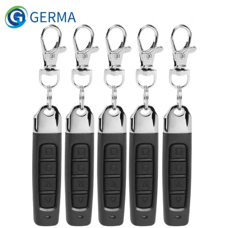 GERMA 1/5PCS 433MHz Copy Remote Control Electric Garage Door Opener Wireless Controll Duplicator Clone Cloning Code Transmitter