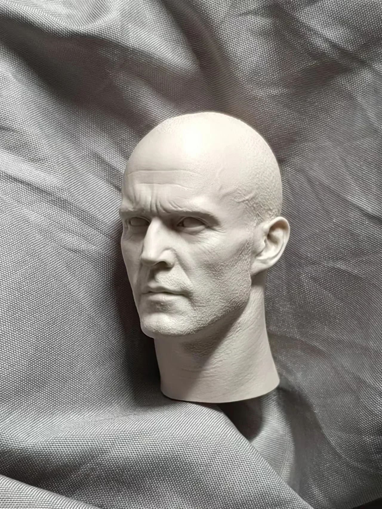 1/6 Die-cast Resin Figure Statue Head Exquisitely Detailed Unpainted Free Shipping