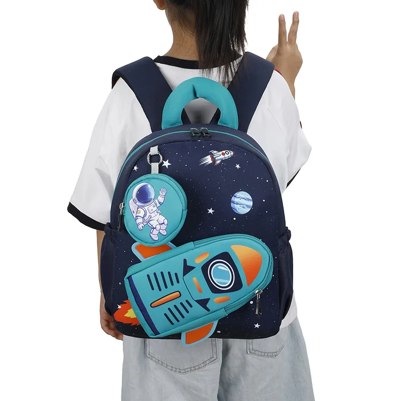 New Cute Cartoon Toddler Backpack Casual Kids Shoulder Bag for Boys Girls Kindergarten Junior Middle Class Baby