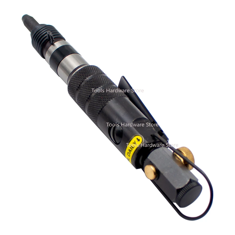 Pneumatic Straight Riveter GB827 Air Riveting Tool Aluminum Nameplate Solid Semi Tubular Knurled Wind Hitter With 8Pcs Head