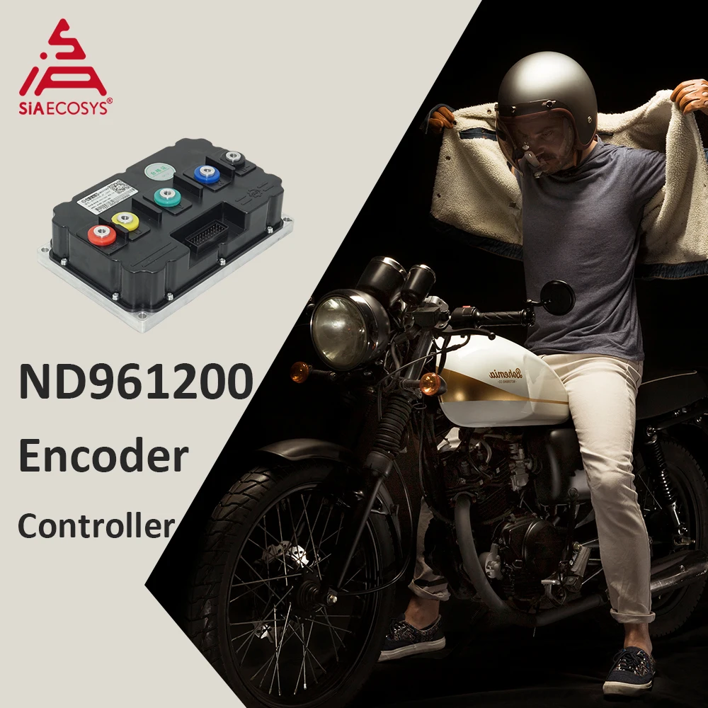 

ND961200B US Warehouse Fardriver Controller Encoder 96V Peak 1200A 8KW-12KW PMSM BLDC Sine Wave Controller for E-Motorcycle