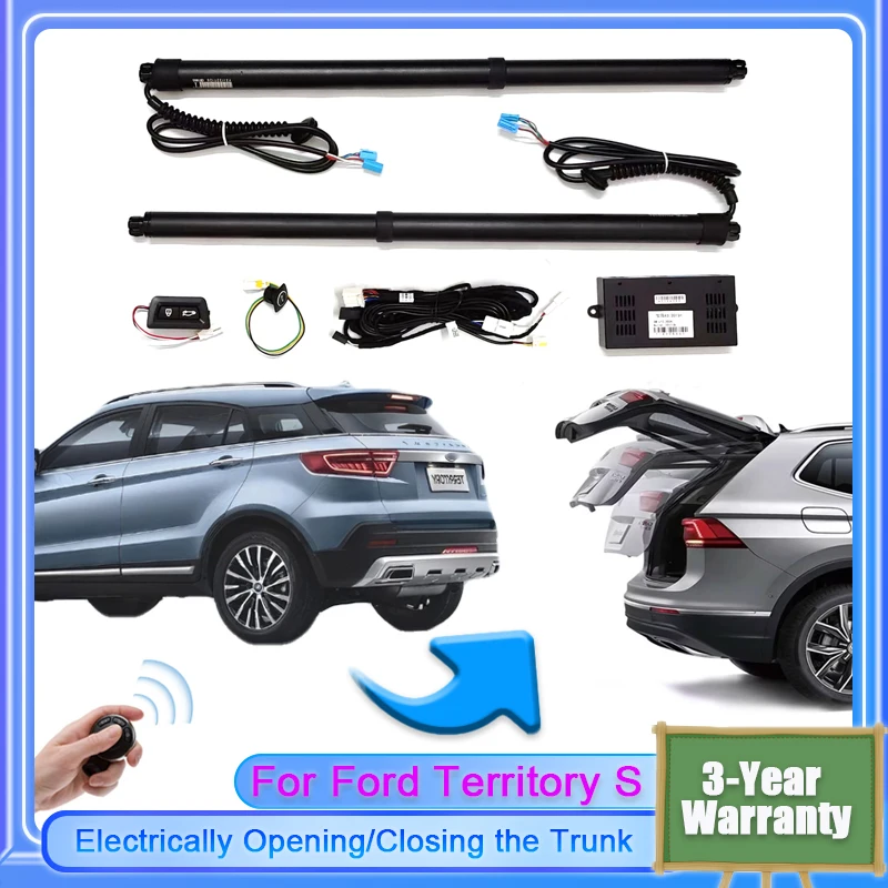 For Ford Territory S 2018~2024 Vehicle Electric Tailgate Lift for Trunk Intelligent Opening of Tail gate Soft Close Car Door