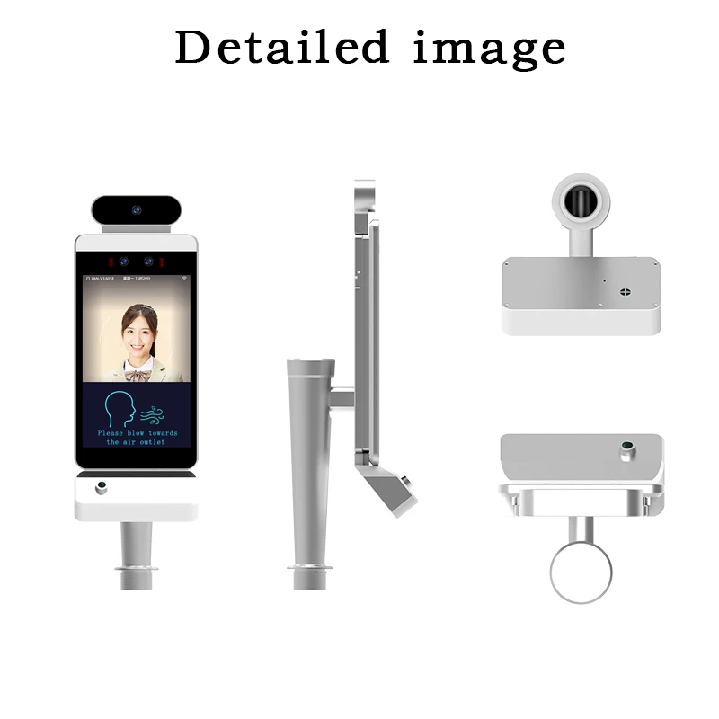WiFi Access Control Digital Breathalyzer Android Alcohol Test with Facial Recognition for Drivers OEM and ODM Supported