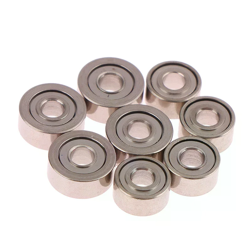 12pcs Mini 4WD Bearings Retrofit Parts 520/620/830 Bearing For S2 MA  Yang Kai War Dragon 4WD Chassis/ Guide Wheel/ Gear