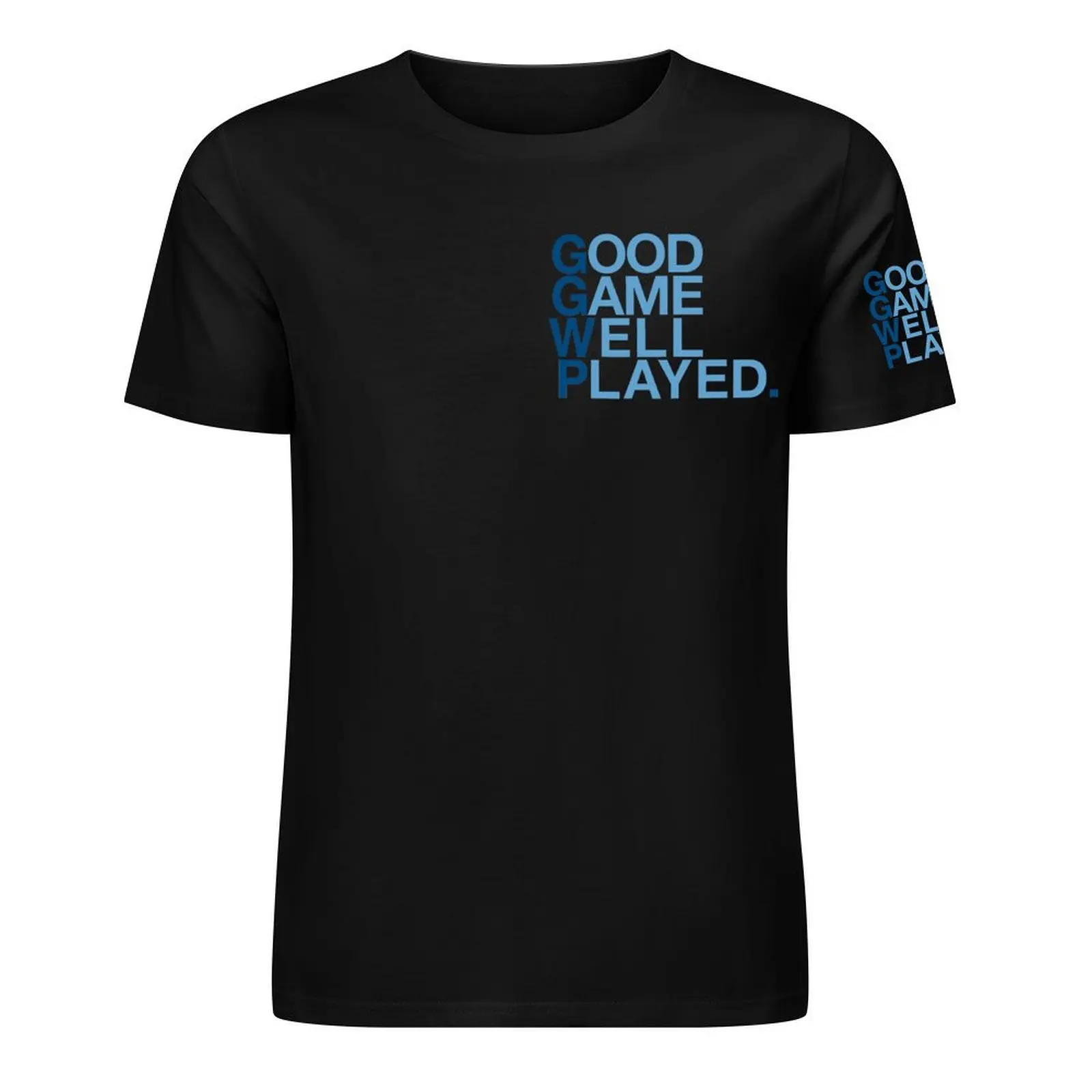 Good Game Well Played. Essential For Sale T-shirts Classic Chest and Cuff T-shirt Round Neck  Sports  Funny Novelty Aactivity Co