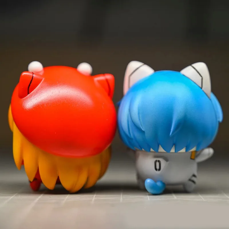 EVANGELION Ayanami Rei شخصيات الحركة أنيمي Asuka PVC تمثال نموذج سطح المكتب الحلي الكرتون جمع دمية تمثال اللعب هدية #4