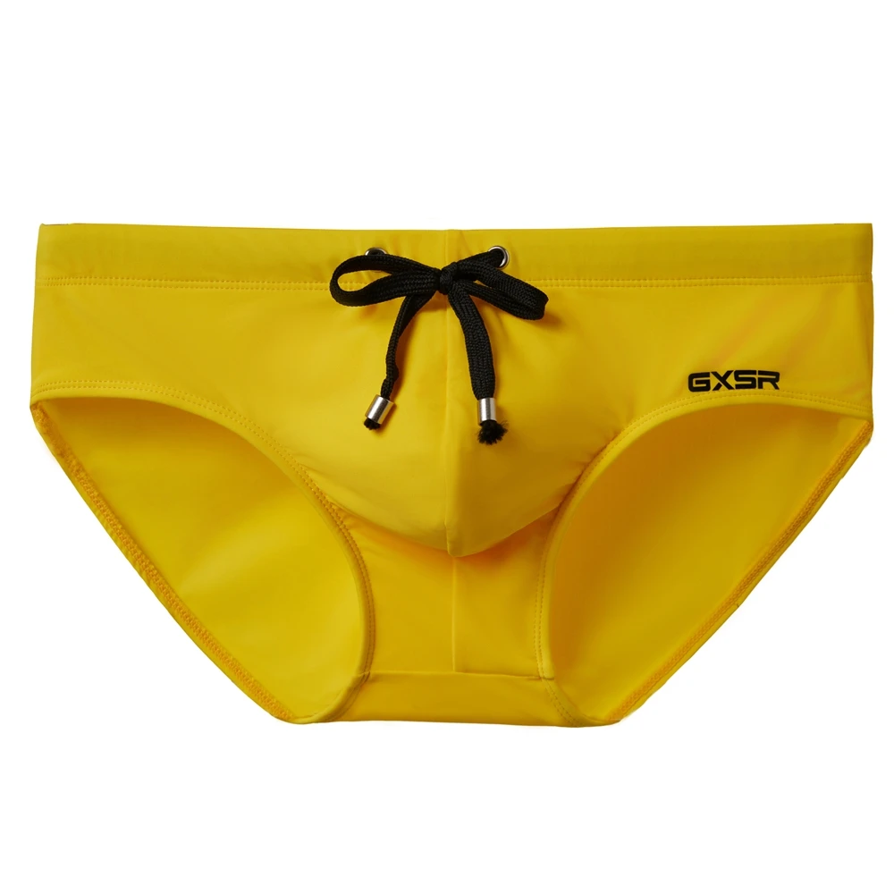 Einfarbige neue Herren-Badehose mit niedrigem Bund, schnelltrocknend, für Jugendliche, Sport, Herren-Slip AD3-M306-GR4-M396 – Detail 17