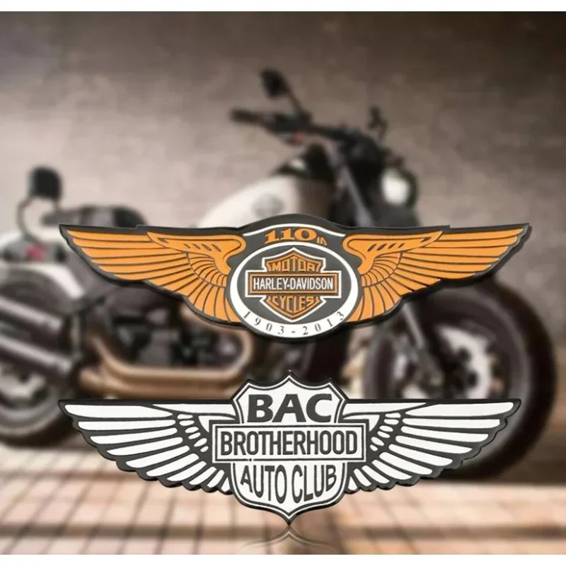 Aluminum Alloy Decorative Motorcycle Scratch Stickers Skull Sportster Badge For Harley Davidson Motorcycle Styling Accessories view 3