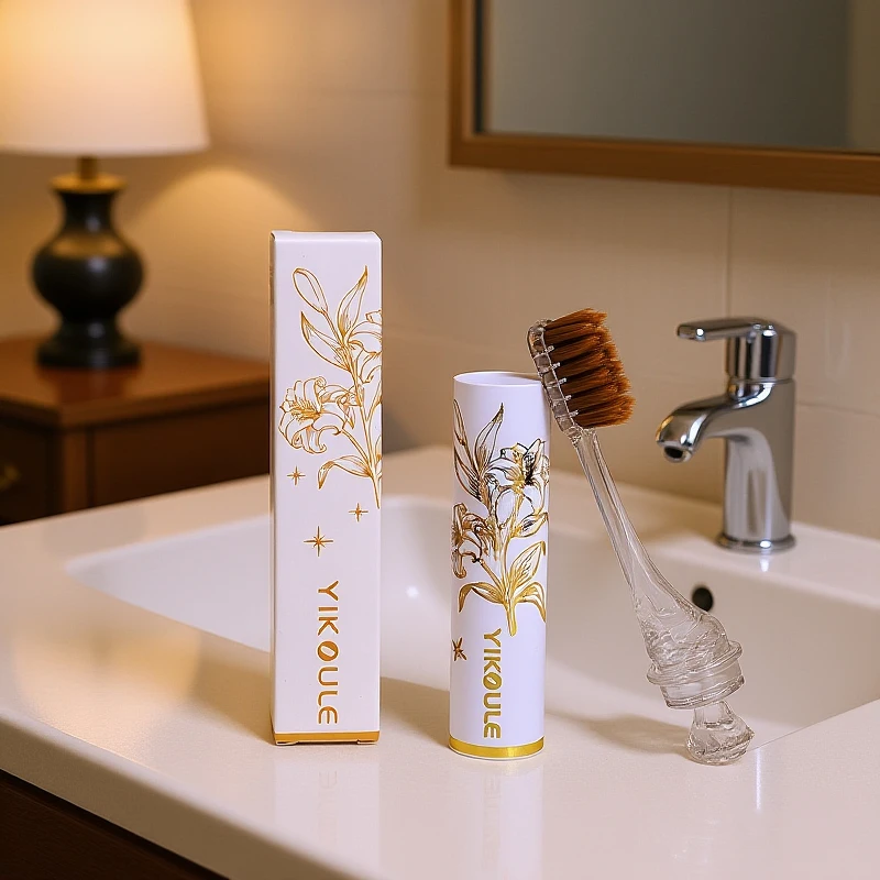 

1/3PCS Lipstick Shaped Toothbrush Portable Detachable Cleaning Teeth Ultra Soft Oral Care Gift