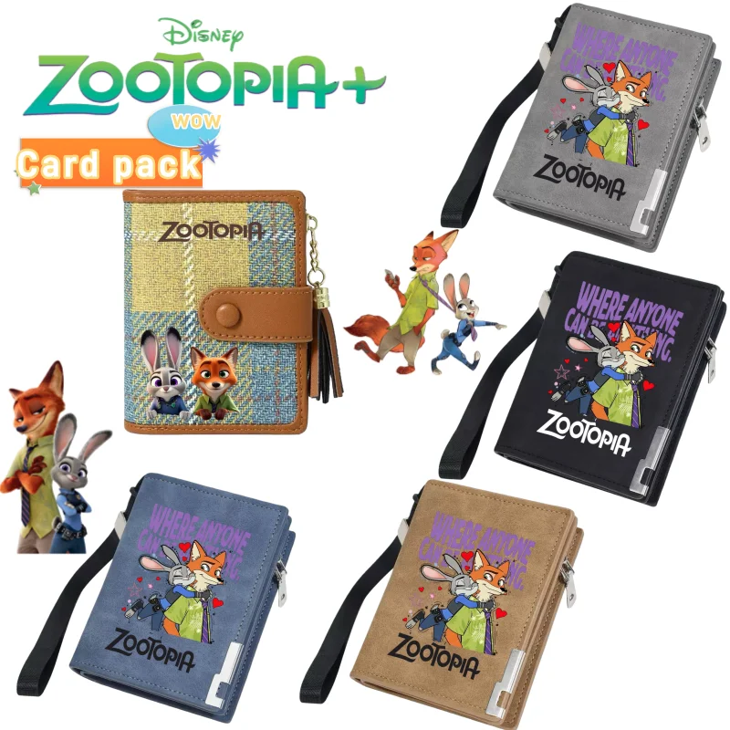 

Zootopia Disney Judy Nick креативный милый дорогой кошелек для монет большой емкости в стиле мультяшной девушки холст короткий кошелек для студентов
